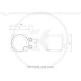 EKWB EK-Nucleus AIO CR240 Lux D-RGB, Vandkøling Sort