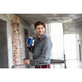 Emsa N20805 420 ml Transparent, Thermo mug Blå/gennemsigtig, Transparent, Glas, Silikone, Rustfrit stål, Kina, 420 ml, 82 mm