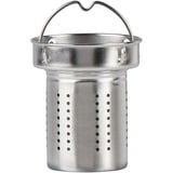 Emsa N20805 420 ml Transparent, Thermo mug Blå/gennemsigtig, Transparent, Glas, Silikone, Rustfrit stål, Kina, 420 ml, 82 mm