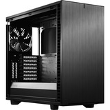 Fractal Design Define 7 Midi Tower Sort, Towerkabinet Sort, Midi Tower, PC, Sort, ATX, micro ATX, Micro-ITX, Aluminium, Stål, 18,5 cm