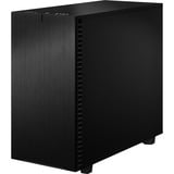 Fractal Design Define 7 Midi Tower Sort, Towerkabinet Sort, Midi Tower, PC, Sort, ATX, micro ATX, Micro-ITX, Aluminium, Stål, 18,5 cm