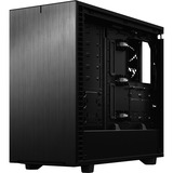 Fractal Design Define 7 Midi Tower Sort, Towerkabinet Sort, Midi Tower, PC, Sort, ATX, micro ATX, Micro-ITX, Aluminium, Stål, 18,5 cm