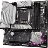 GIGABYTE B760M AORUS ELITE AX, Bundkort Sølv