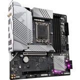 GIGABYTE B760M AORUS ELITE AX, Bundkort Sølv