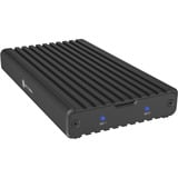 ICY BOX IB-2817M-C32 SSD kabinet Sort M.2, Drev kabinet Sort, SSD kabinet, M.2, PCI Express 3.0, 6 Gbit/sek., USB-tilslutning, Sort