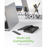 ICY BOX IB-2817M-C32 SSD kabinet Sort M.2, Drev kabinet Sort, SSD kabinet, M.2, PCI Express 3.0, 6 Gbit/sek., USB-tilslutning, Sort