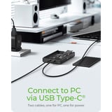 ICY BOX IB-2817M-C32 SSD kabinet Sort M.2, Drev kabinet Sort, SSD kabinet, M.2, PCI Express 3.0, 6 Gbit/sek., USB-tilslutning, Sort