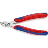 KNIPEX 78 23 125 tang Sideskærende tænger, Elektronik tænger Rød/Blå, Sideskærende tænger, Stål, Plast, Blå/rød, 12,5 cm, 55 g