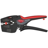 KNIPEX NexStrip Elektriker-multiværktøj, Wire stripper tænger Sort/Rød