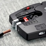 KNIPEX NexStrip Elektriker-multiværktøj, Wire stripper tænger Sort/Rød