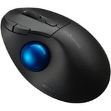 Kensington Pro Fit Ergo TB450 Trackball Sort/Blå, Højre hånd, Trackball, RF trådløs + Bluetooth, 1600 dpi, Sort, Blå
