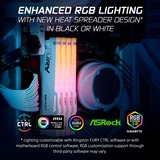 Kingston FURY FURY Beast 32 GB 6000 MT/s DDR5 CL36 DIMM White RGB EXPO, Hukommelse Hvid, 32 GB, 1 x 32 GB, DDR5, 288-pin DIMM