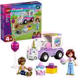 LEGO Friends Enhjørning kageleveringsvogn, Bygge legetøj 