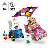 LEGO Mario Kart™ – Wario og King Boo, Bygge legetøj Byggesæt, 8 År, Plast, 512 stk, 677 g