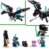 LEGO Minecraft Ender-dragen og End-skibet, Bygge legetøj Byggesæt, 8 År, Plast, 657 stk, 1,05 kg