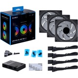 Lian Li UNI FAN SL-INF 120 RGB, Sag fan Sort