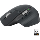 Logitech MX Master 3 mus Højre hånd RF trådløs + Bluetooth Laser 4000 dpi grafit, Højre hånd, Laser, RF trådløs + Bluetooth, 4000 dpi, Grafit