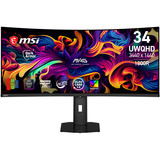 MSI MAG 341CQPDE QD-OLED X28, Gaming Skærm Sort