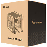 Ocypus Iota C70 ARGB, Towerkabinet Sort