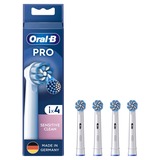 Procter & Gamble Sensitive Clean 4 stk Hvid, Børstehoved Hvid, 4 stk, Hvid, 3 måned(er), Ekstra blød, Oral-B, Kasse