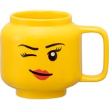 Room Copenhagen LEGO Keramikkop Winking Girl, lille, Cup Gul