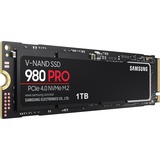 Samsung 980 PRO M.2 1000 GB PCI Express 4.0 V-NAND MLC NVMe, Solid state-drev 1000 GB, M.2, 7000 MB/s