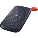 SanDisk Portable 480 GB Blå, Solid state-drev Sort/Orange, 480 GB, USB Type-C, 3.2 Gen 1 (3.1 Gen 1), 520 MB/s, Blå