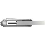 SanDisk Ultra Dual Drive Luxe USB-nøgle 32 GB USB Type-A / USB Type-C 3.2 Gen 1 (3.1 Gen 1) Rustfrit stål, USB-stik Sølv, 32 GB, USB Type-A / USB Type-C, 3.2 Gen 1 (3.1 Gen 1), 150 MB/s, Svirvel, Rustfrit stål