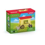 Schleich Mobile Chicken Coop, Spil figur Flerfarvet