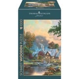Schmidt Spiele Træpuslespil Thomas Kinkade Studios: Ved den gamle møllebæk 