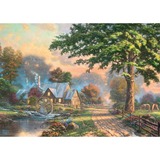 Schmidt Spiele Træpuslespil Thomas Kinkade Studios: Ved den gamle møllebæk 