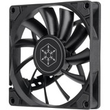 SilverStone Sag fan Sort