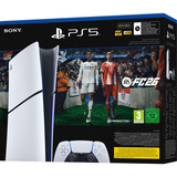 Sony Sony PS5 ConsoleSlim Digital 825GB  FC26, Spillekonsol Hvid/Sort