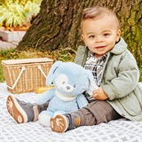 Spin Master Bamse-hvalp lavet af 100 % genanvendt materiale, Plysdyr Lyseblå/Hvid