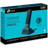TP-Link Archer TXE70UH WLAN 5400 Mbit/s, Netværkskort Kabel & trådløs, USB, WLAN, Wi-Fi 6E (802.11ax), 5400 Mbit/s, Sort