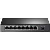 TP-Link TL-SG1008P netværksswitch Ikke administreret Gigabit Ethernet (10/100/1000) Strøm over Ethernet (PoE) Hasselnød Sort, Ikke administreret, Gigabit Ethernet (10/100/1000), Fuld duplex, Strøm over Ethernet (PoE)