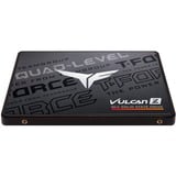 Team Group VULCAN Z QLC 4 TB, Solid state-drev Sort/grå