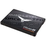 Team Group VULCAN Z QLC 4 TB, Solid state-drev Sort/grå