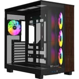 Thermaltake View 380 XL WS ARGB, Towerkabinet Sort/træ