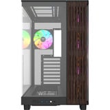 Thermaltake View 380 XL WS ARGB, Towerkabinet Sort/træ