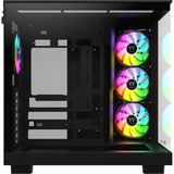 Thermaltake View 380 XL WS ARGB, Towerkabinet Sort/træ