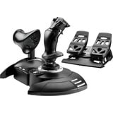 Thrustmaster T.Flight Full Kit X Sort USB Joystick Analog/digital PC, Xbox, Sæt Sort, Joystick, PC, Xbox, D-måtte, Analog/digital, Ledningsført, USB