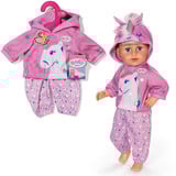 ZAPF Creation BABY born Outfit Unicorn 43cm, Dukke tilbehør BABY born Outfit Unicorn 43cm, Dukketøjsæt, 3 År