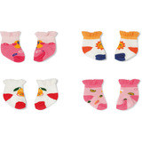ZAPF Creation BABY born Sokker 2 par 43cm, Dukke tilbehør BABY born Socks 2 assorted 43cm, Dukkesokker, 3 År