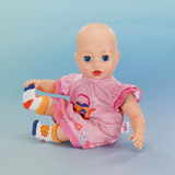 ZAPF Creation BABY born Sokker 2 par 43cm, Dukke tilbehør BABY born Socks 2 assorted 43cm, Dukkesokker, 3 År