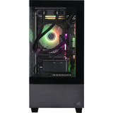 ALTERNATE Gaming-PC Window Edition • RTX 5070 • AMD Ryzen™ 5 9600X • 32 GB RAM, Gaming PC Sort/gennemsigtig