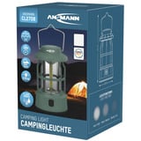 Ansmann Campinglampe CL270B batteridrevet, LED lys Grøn