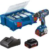 Bosch Batteridrevet bore-/skruemaskine GSR 18V-28 Professional, 18 volt, Bore-/ skruemaskine Blå/Sort