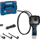 Bosch GIC 12V-5-27 C PROFESSIONAL industriel inspektionskamera 8,3 mm IP67, IP54, Inspektions kamera Blå/Sort, 1280 x 720 pixel, 12,7 cm (5"), 1280 x 720 pixel, 1280x720, 75°, 8,3 mm