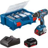 Bosch GSR 18V-28 Professional, 06019E610B, Bore-/ skruemaskine Blå/Sort